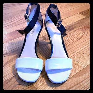 Nine West Meantobe Leather Heeled Sandal